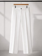 Arctic white Tailored Trousers for men