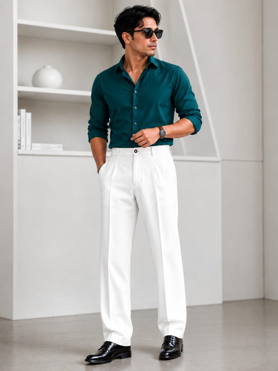 Dark Green Essence Men's shirt