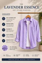 Lavender Luxe shirt for men