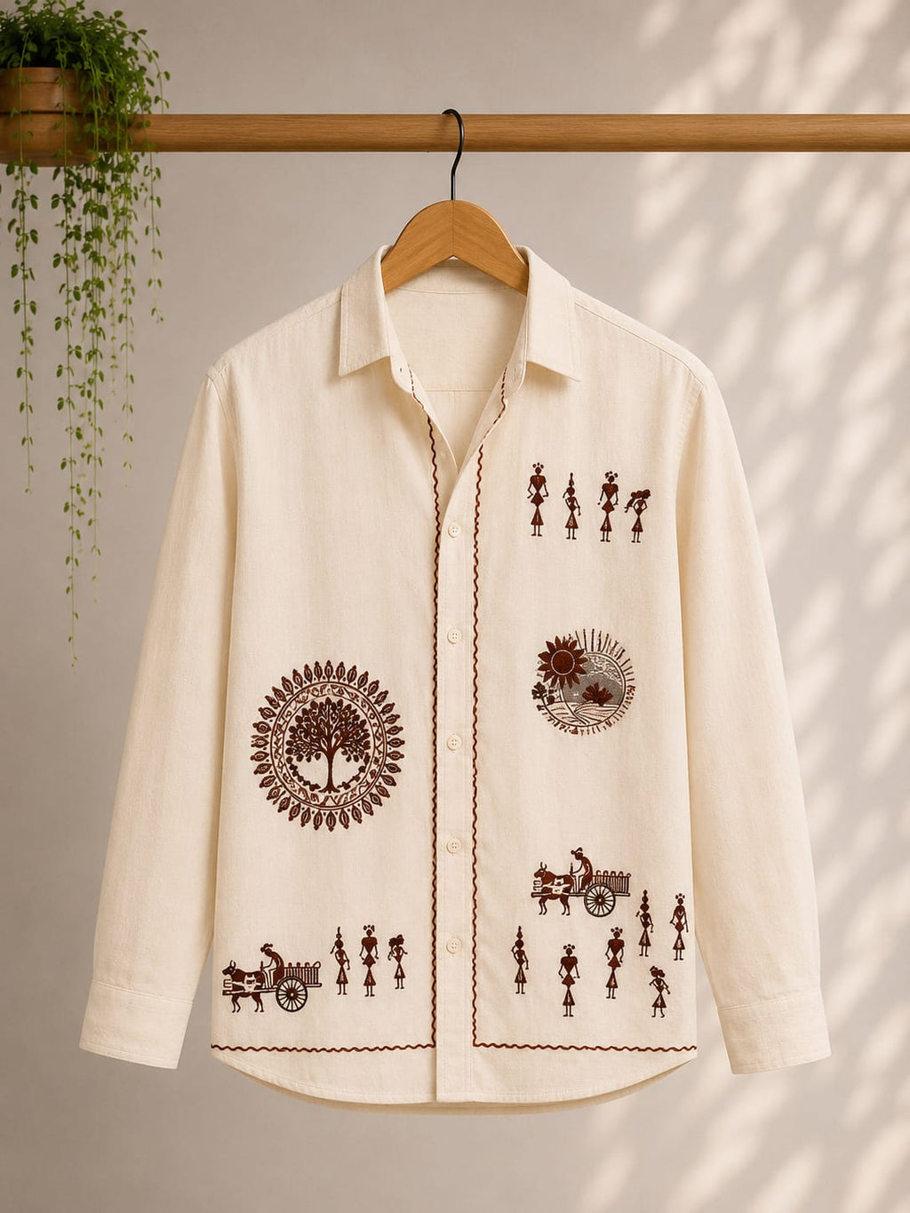 The Warli Heritage Men's Shirt