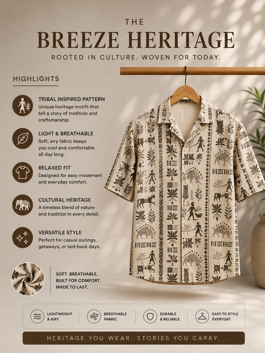 The Breeze Heritage Men's Shirt
