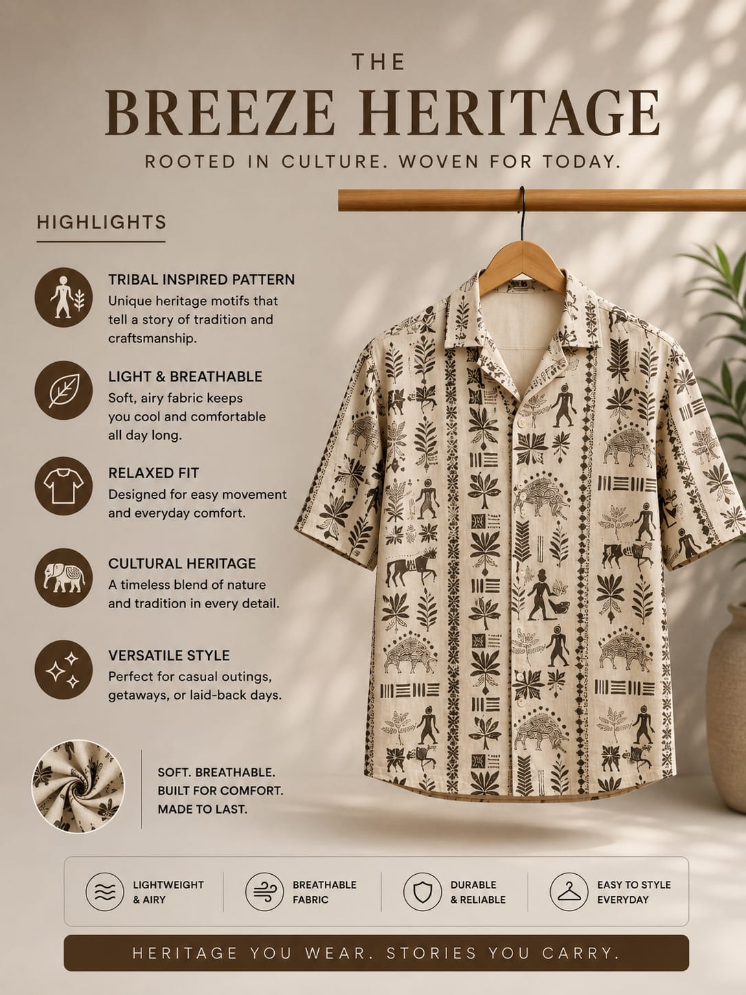 The Breeze Heritage Men's Shirt