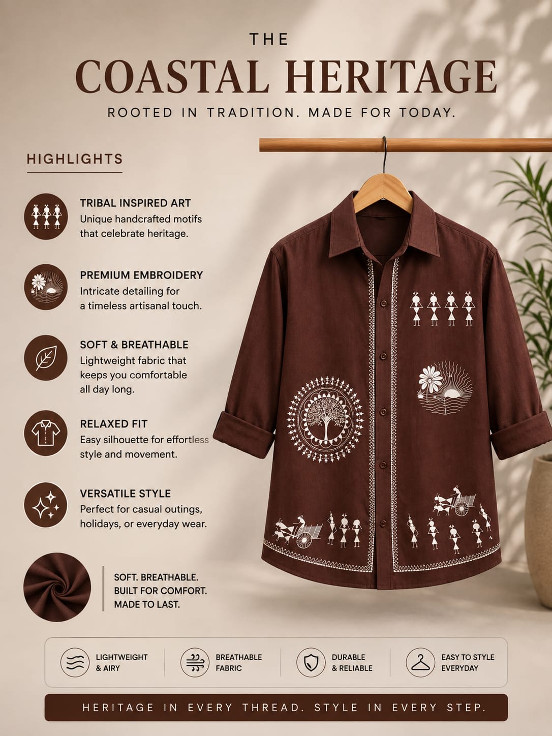 The Coastal Heritage Men's Shirt