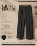 Midnight Prestige pleated Trousers