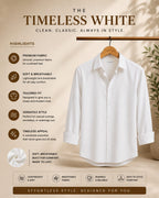 The modern white shirt