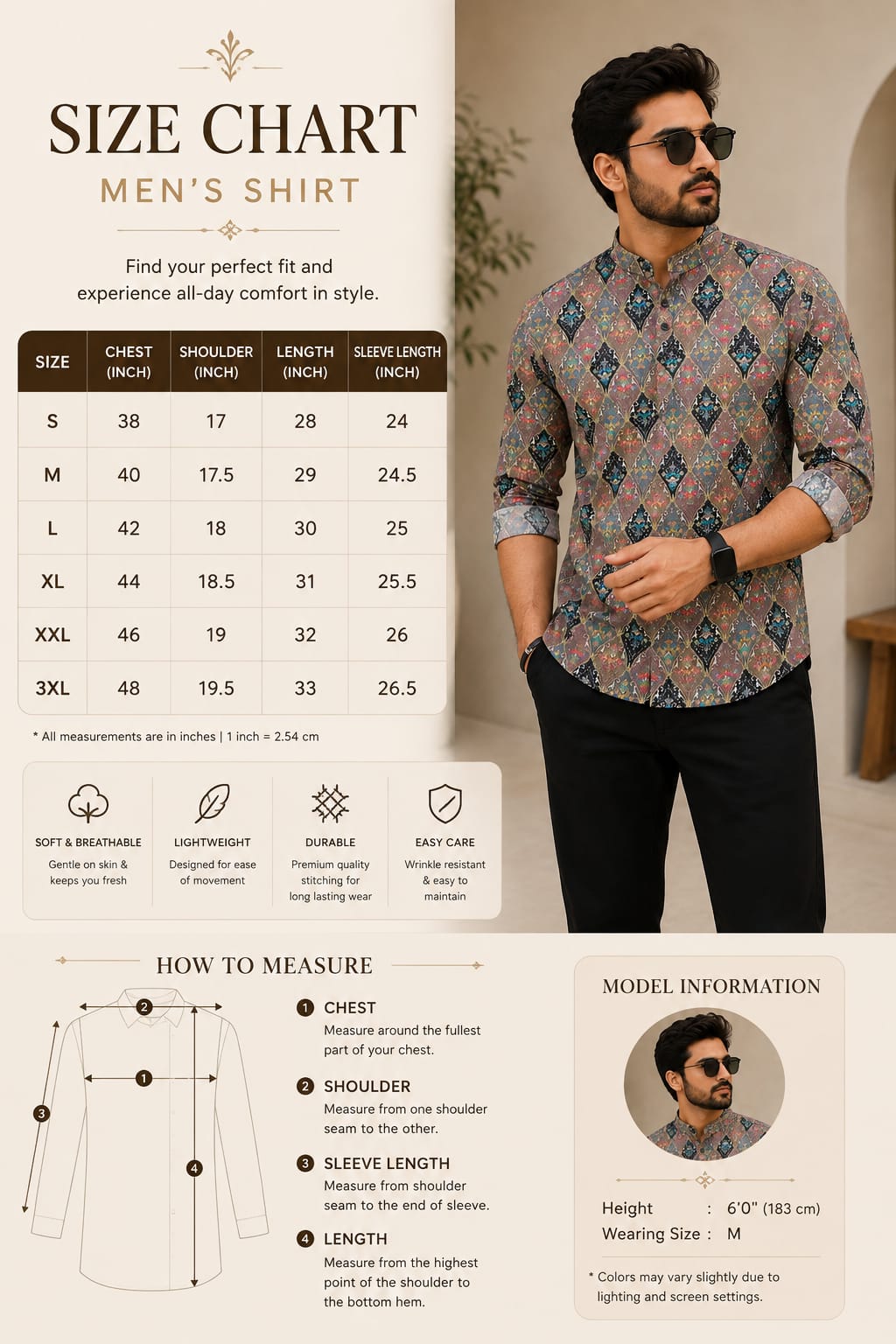 Tradition Reimagined Men’s Grey Printed Cotton Blend Kurta